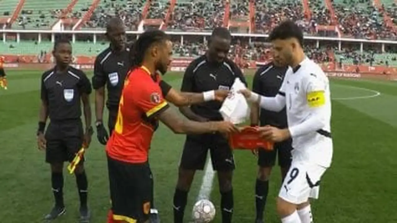 مواجهة حامية.. هدف مصر يسجل الأول بعد 15 دقيقة أمام أنجولا